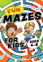 Fun Mazes For Kids Ages 4-8: Problem solving puzzles for children. Easy activity book for kids age 3, 4, 5, 6, 7, 8. Big book of first maze games f - Paperback