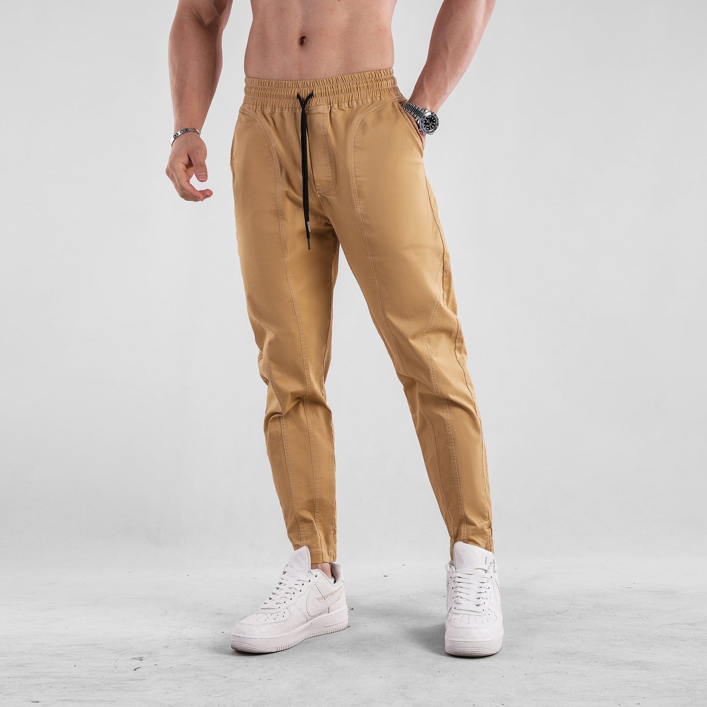 Sports-style Outdoor Thin Breathable Jogger Pants