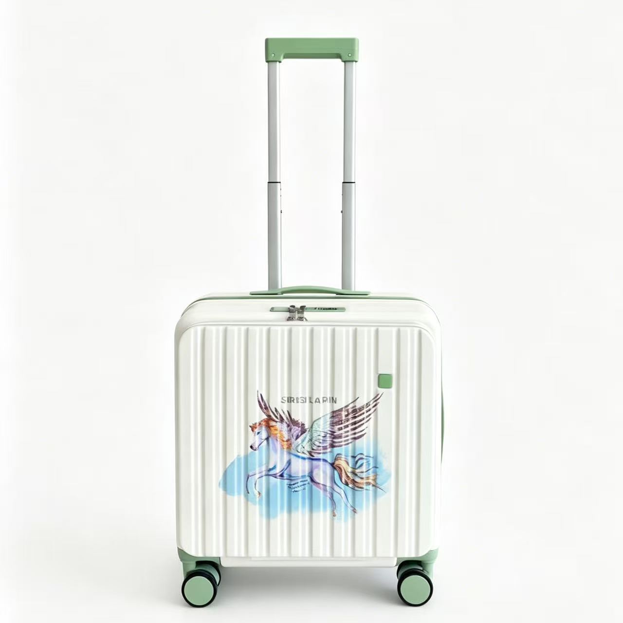 Side Opening Small Luggage Compartment, 20 Inch Compact Wheeled Travel Bag, Suitable For Carrying Around, Lightweight And Practical