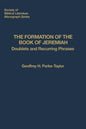 The Formation of the Book of Jeremiah: Doublets and Recurring Phrases - Paperback