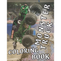 Monster Truck Coloring Book: 35 Big Printed Designs for Kids Ages 8-12 Filled with the Most Wanted Trucks!!! - Paperback