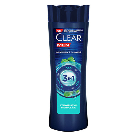 Clear Men Dandruff Care Shampoo - 13.5 Fl Oz | Deep Cleansing