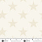 Andover Fabrics Americana Large Star Cream 108" Cotton Wideback Fabric per yard