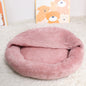 Round Nest Plush Cute Warm Winter