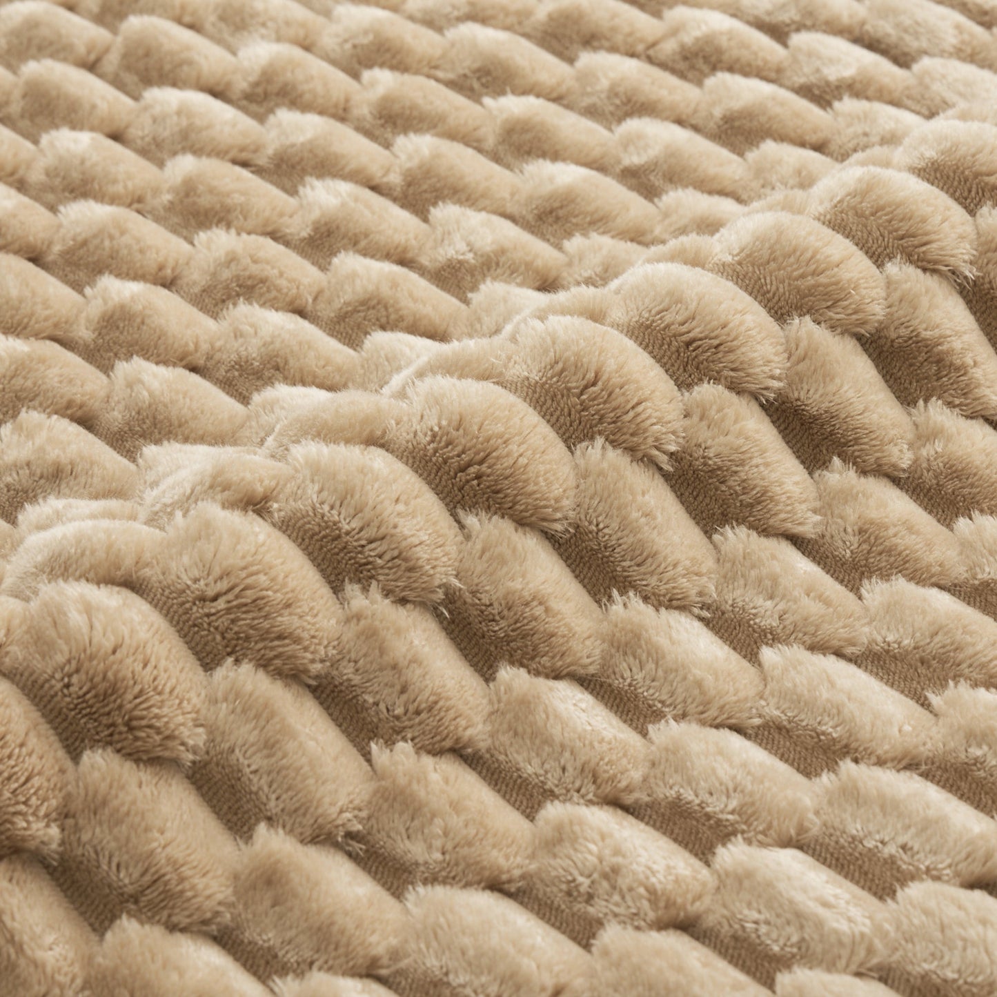 Ottoman Flannelette Fabric - Light Camel