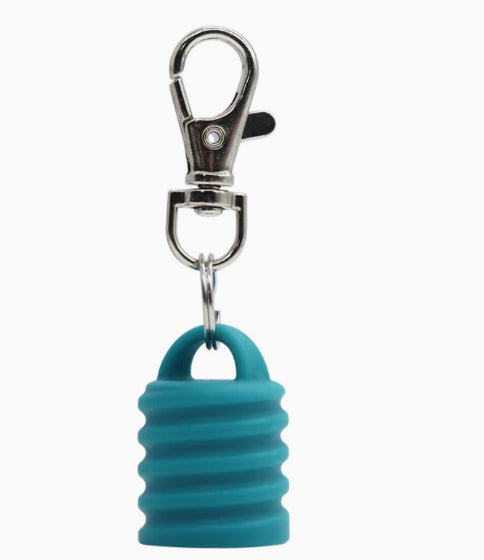 Silicone Universal Lip Gloss Keychain Silicone Cap Lipstick Cover
