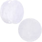 White Cloudy Quartz Double Flare Plug Set