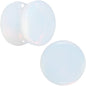White Opalite Double Flare Plug Set
