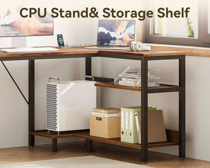 L Shaped Desk With Drawers Industrial Grade Cabinet