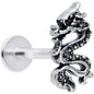 16G 5/16 Regal Medieval Dragon Labret Monroe Tragus