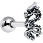 16G 1/4 Regal Medieval Dragon Cartilage Tragus Earring