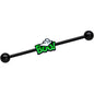 14G Black Green Boo Ghost Halloween Industrial Barbell 38mm