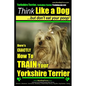 Yorkshire Terrier Dog Training - Think Like a Dog but Don't Eat Your Poop! - Yorkshire Terrier Breed Expert Training: Here's EXACTLY How to Train Your - Paperback