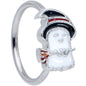 20G 7mm Witch Hat Ghost Halloween Nose Hoop