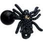 16G 1/4 Yellow Gem Black Spider Halloween Cartilage Tragus Earring