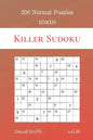 Killer Sudoku - 200 Normal Puzzles 10x10 vol.20 - Paperback