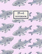 SHARK Notebook: Composition Book: Wide Ruled - Paperback