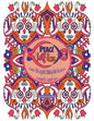 Peace Love & Sugar Skulls: A Rock & Roll Inspired Coloring Book For Adults - Paperback
