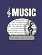 Music Word Search: 50 Large Print Word Search Puzzles For People Who Love Songs And Melodies - Paperback