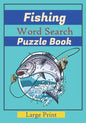 Fishing Word Search Puzzle Book: Large Print Word Searches about fishes, Fish Species, names of fish. 7x10 in., For Vacation Holiday, While Fishing. W - Paperback