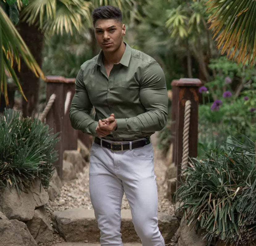 Spring Breathable Quick-drying High-elasticity Sports Shirt