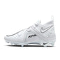 Nike Alpha Menace Pro 3 CT6649-109 White-Pure Platinum-Black Mens Football Cleats 9 US