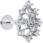 16G 5/16 Clear CZ Gem Constellation Labret Monroe Tragus
