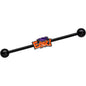 14G Black Eek Purple Spider Halloween Industrial Barbell 38mm