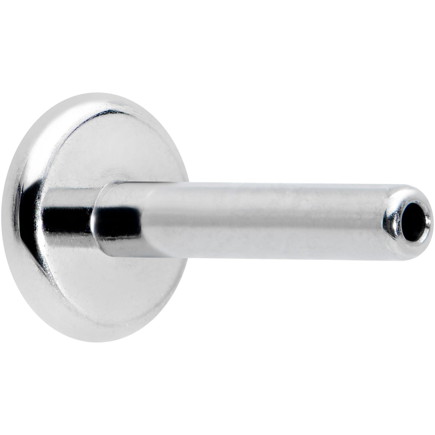 16G 1/4 G23 Titanium Threadless Post Only Labret Tragus