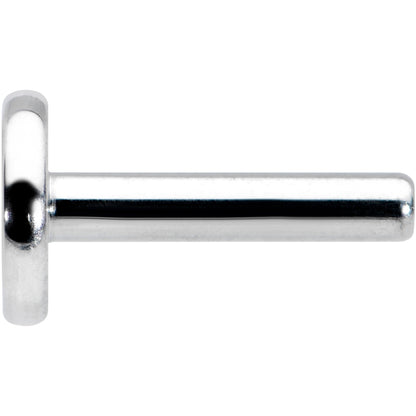 16G 1/4 G23 Titanium Threadless Post Only Labret Tragus