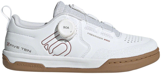 Five Ten Freerider Pro BOA Flat Shoes - Women's  FTWR White/Warm Clay/Gray Three 10.5