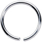20G 7mm Grade 23 Titanium Bendable Hoop Ring