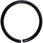 18G 3/8 Black PVD Grade 23 Titanium Bendable Hoop Ring