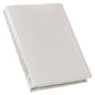 KJV Holy Bible, Giant Print Full-Size Premium Full Grain Leather Red Letter Edition - Thumb Index & Ribbon Marker, King James Version, White - Leather