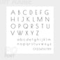 Personalized Custom 316L Stainless Steel Jewelry, English Alphabet Name Anklet
