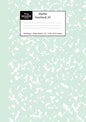 Marble Notebook A5: Mint Green Marble Wide Ruled Journal - Paperback