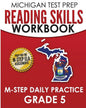 MICHIGAN TEST PREP Reading Skills Workbook M-STEP Daily Practice Grade 5: Preparation for the M-STEP English Language Arts Assessments - Paperback