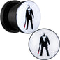 Licensed Friday the 13th Black Jason Voorhees Screw Fit Plug Set