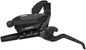 Shimano ST-EF515-2L EZ Fire Plus Shift/Brake Lever - Left 2x Shift Optical Gear Display For Hydraulic Disc Brake BLK