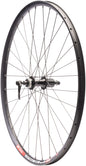 Quality Wheels Deore FH-QC300/DT E593 Rear Wheel - 29" QR x 135mm Center-Lock HG 11 BLK 32H
