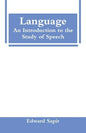 Language: An Introduction to the Study of Speech - Paperback