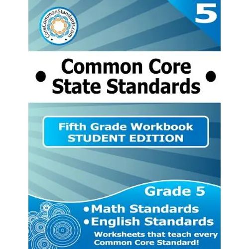 Fifth Grade Common Core Workbook - Student Edition - Paperback