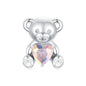 Valentine's Day Cute Bear Love Beaded S925 Sterling Silver Diy Scattered Beads Girlfriend's Accessories