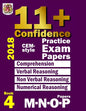 11+ Confidence: CEM-style Practice Exam Papers Book 4: Comprehension, Verbal Reasoning, Non-verbal Reasoning, Numerical Reasoning, and - Paperback