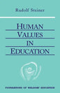 Human Values in Education: (Cw 310) - Paperback