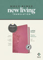 NLT Large Print Thinline Reference Bible, Filament Enabled (Leatherlike, Peony Pink, Indexed, Red Letter) - Imitation Leather