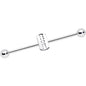 14G Razor Blade Industrial Barbell 38mm