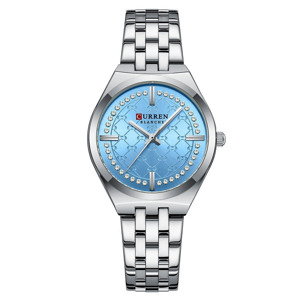 Women's Roman Numeral Quartz Wristwatch Waterproof