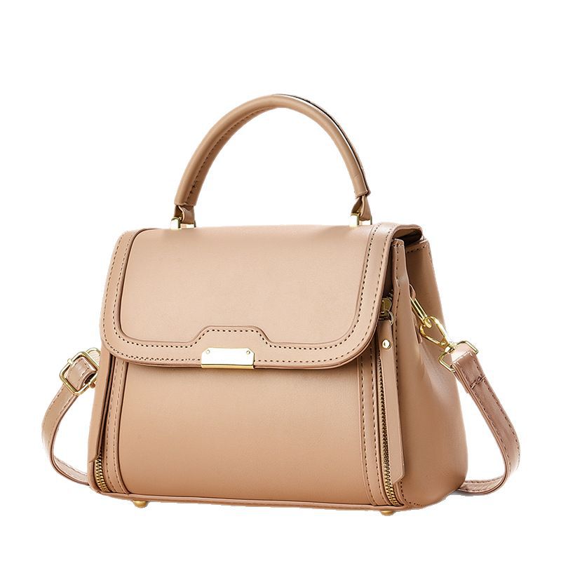 Solid-color Single-shoulder Crossbody Bag Versatile And Stylish