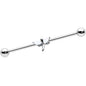 14G White Faux Opal Simple Style Dragonfly Industrial Barbell 38mm